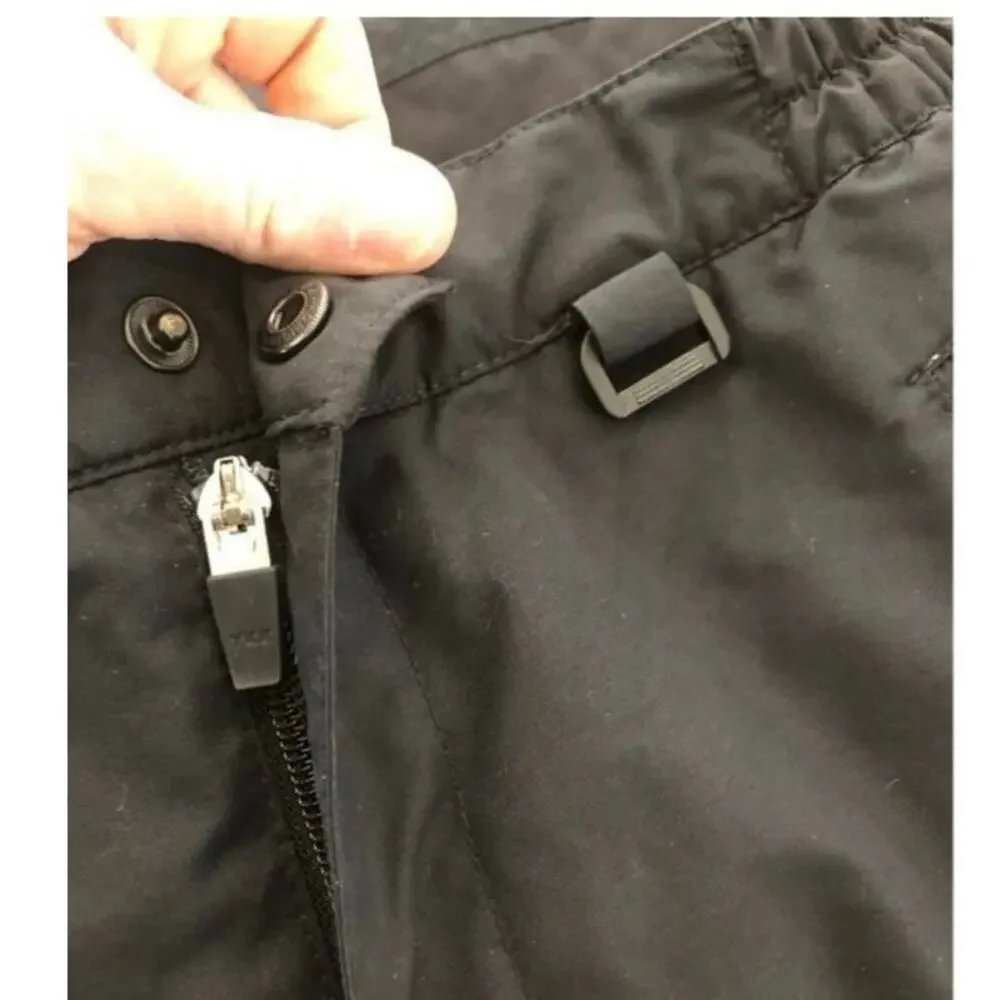 Lands' End black unisex ski snowboard pants aged 14 years